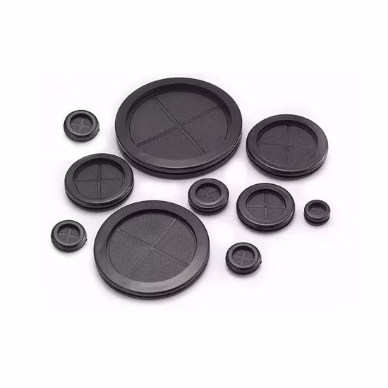 Bobina protectora de doble cara con ojal de goma de venta directa de fábrica