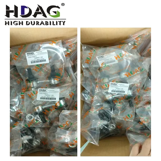 Hdag Auto Frontal Izquierdo Derecha Rótula Rack End para Renault Koleos Nissan Qashqai/X-Trail OEM 82934614, 82 93 4614